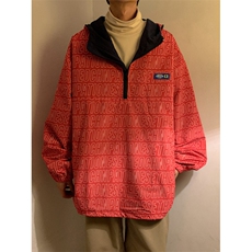 春秋装日系套头防风夹克外套登山服防水大码男装加肥加大码胖子，男装夹克，星座909-2（原星座717-2）
