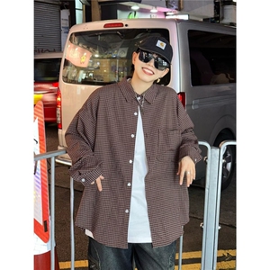 3075气质百搭原宿日系潮流流行慵懒简约新款ins文艺时尚长袖衬衫图片