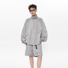 得物抖音高品质现货防晒衣套装钓鱼登山服外套＋短裤TZ68，男装防晒衣，星座310B-2