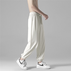 百搭2023夏季冰丝舒适休闲一裤两穿超薄速干裤1102-特批35，男装休闲裤，星座718-1