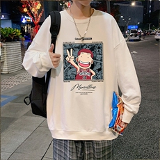 8XL圆领卫衣男超大码胖子肥佬大号长袖t恤S6392-P28，男装卫衣，电商A040