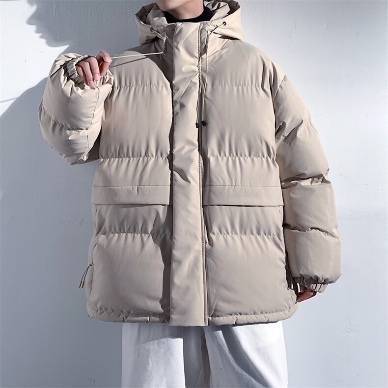 港风2026新品冬季宽松情侣装男装棉衣棉服冬装加厚外套D002-P105,男装棉衣,星座717