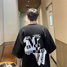 230g纯棉发泡短袖t恤夏季男半袖男XT2322-P30控48可，男装T恤，电商B370