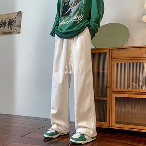 8XL-M 特大码胖子加厚雪尼尔运动裤加绒灯芯绒卫裤男9028P45控58图片