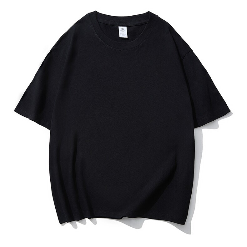 DZ定制款210克港风落肩阔版短袖，10.5起。详情咨询客服,男装T恤,电商A109