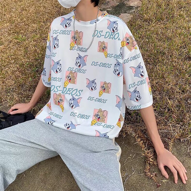 男圆领T恤宽松短袖T613P25,男装T恤,星座1116-2