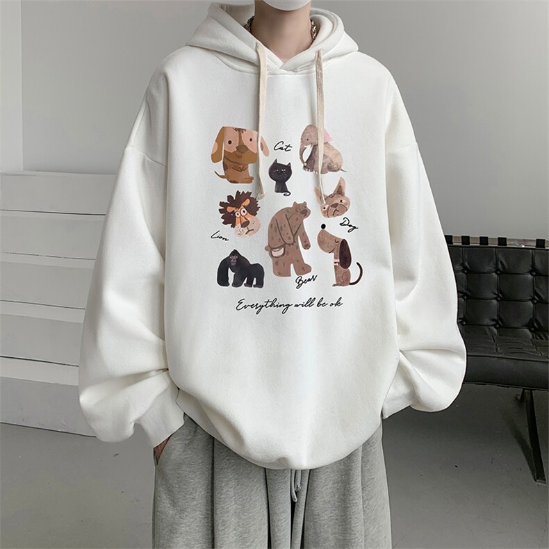 连帽卫衣男大码胖子帽衫大号运动服WY2444-P35,男装卫衣,电商A040