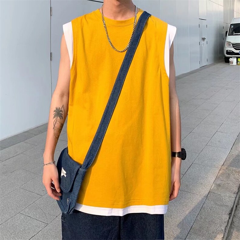 背心男士无袖t恤夏季篮球运动健身男生外穿T529P30,男装T恤,星座1116-2