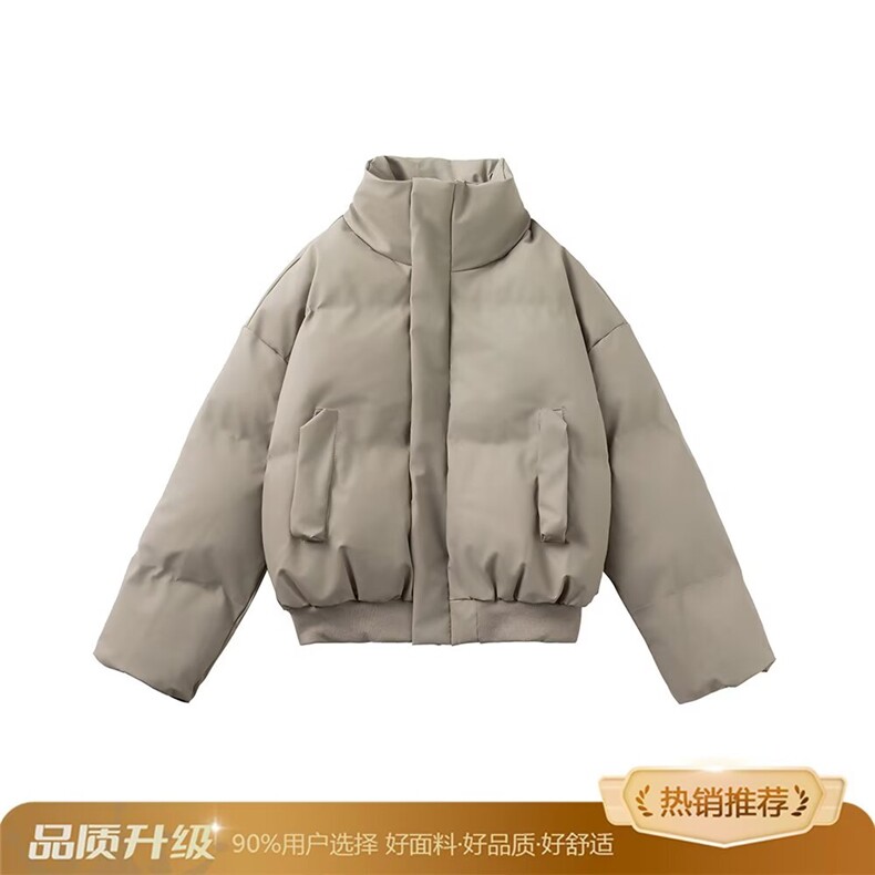 简约立领sorona棉服复古宽松保暖棉衣休闲灯芯绒面包服外套男,男装棉衣,星座506A