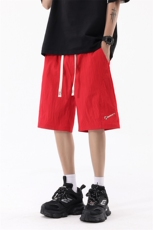 无影-夏季冰丝大码短裤美式潮牌五分锦纶6色网格速干裤DK806P25，男装牛仔裤，星座301B-2（原A443-1）