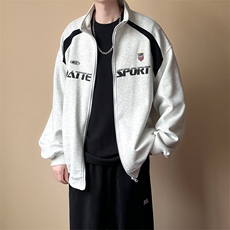 现货新款刺绣立领夹克外套男潮牌时尚休闲上衣A351-AW2518-P110，男装夹克，电商A351