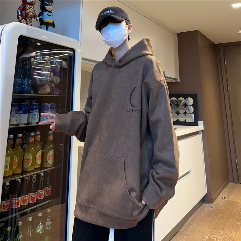 连帽卫衣麂皮绒360克95%聚酯纤维5%氨纶212-2-DY108-P58,男装卫衣,星座808A-1