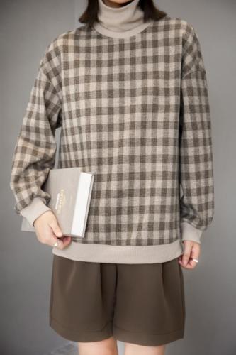 【现货】双面磨毛加厚假两件卫衣,女装卫衣/绒衫,壹题YITI