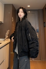 飞行夹克棉服男冬季欧美短款棒球服棉衣外套XZ514-2-MY010-P118，男装夹克，星座514-2(原B239)