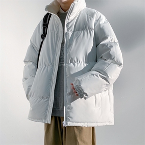 抖音直播连帽棉衣假两件加厚棉袄情侣款百搭面包服MY111-P65图片