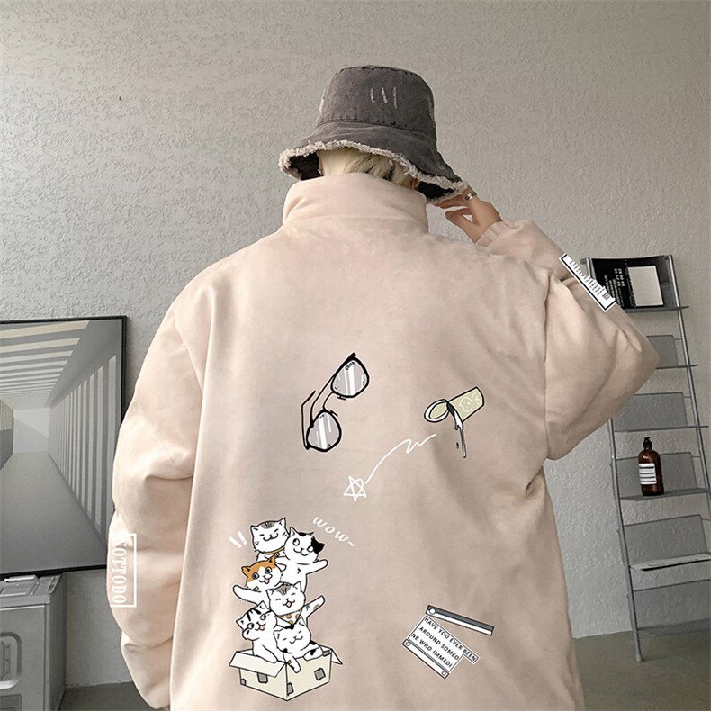 麂皮绒棉衣男大码立领棉袄子男羽绒棉服JM87115-P110,男装棉衣,电商A040