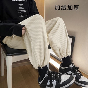 2023秋冬新款舒适百搭显高休闲长裤  1001特批35-加绒特批43图片