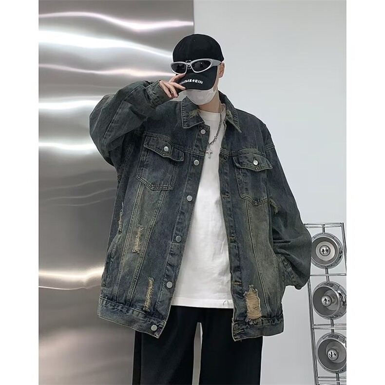 秋季新款美式复古夹克水洗外套J8836P60,男装夹克,星座1116-2