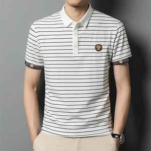 POLO衫男上衣半袖男衣服男士体恤衫休闲翻领爸爸短袖男SW507-P65图片