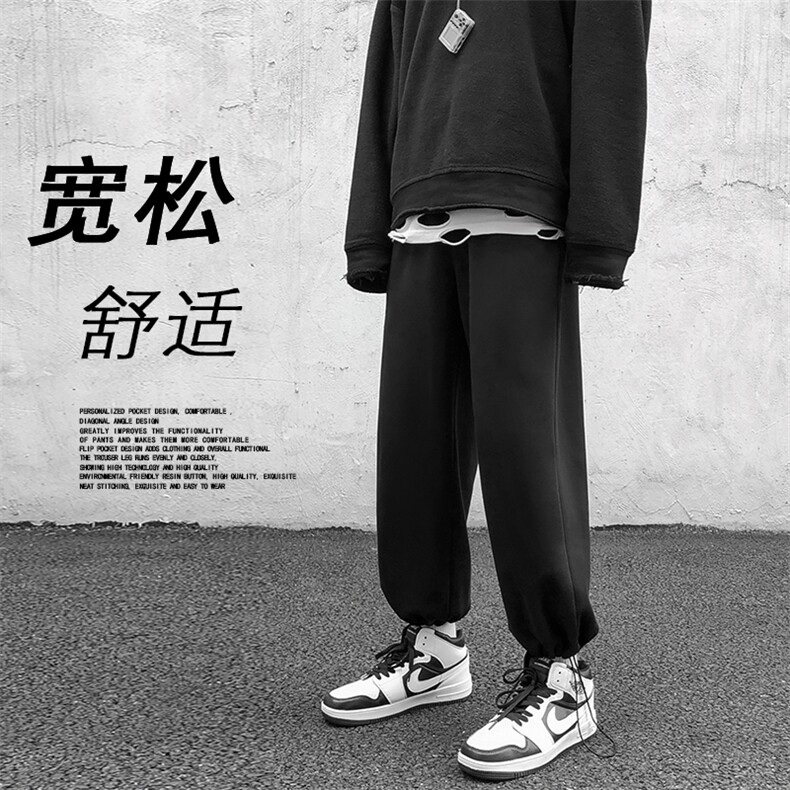 2023秋冬卫裤高弹健康布聚酯纤维  WK01-1特批23图片