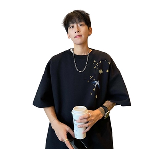 230g重磅纯棉! 夏季短袖t恤男半袖男   XT492-特P19图片