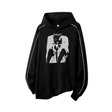 得物供货、复合重磅420克现货连帽卫衣宽松HD019-1-WYT25201-P45，男装卫衣，电商019-1
