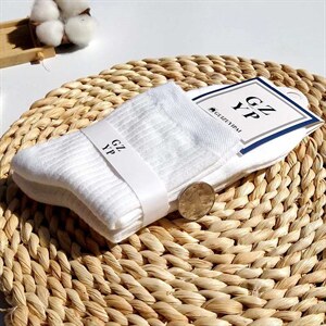 高品质款厚袜子男秋冬季保暖中筒袜毛线棉袜冬袜赠品袜子WZ05-P10图片
