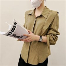 【现货】秋季百搭时尚衬衣，其它，吾衣酷驿站