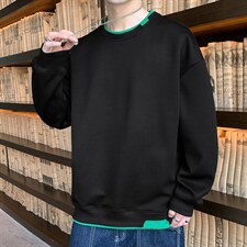 好质量！男士长袖t恤卫衣男秋季潮牌衣服学习潮流百搭W626，男装卫衣，星座815-2
