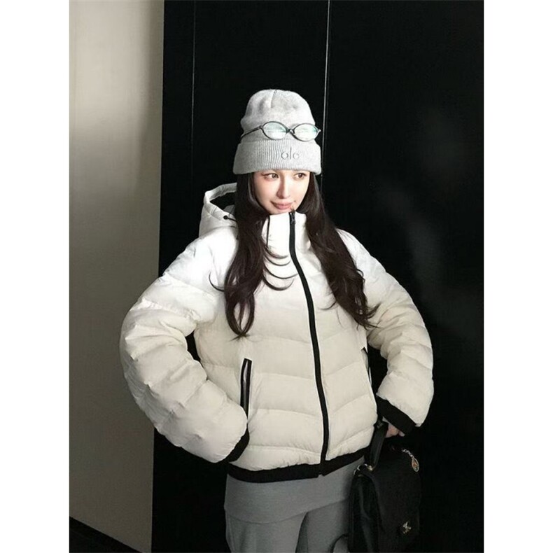 A594-P98连帽短款棉衣2025年冬季新款棉服保暖排骨服外套，男装棉衣，星座911