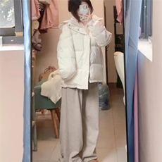 2025年新款冬季棉服女韩系小个子棉衣面包服学生棉袄中戏同款外套，男装棉衣，星座506A