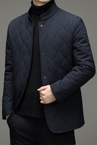 冬季棉衣男外套立领中年男士保暖棉服爸爸冬装外套ZL18108-P175图片