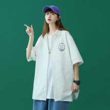 【】A003-HC2053-P45兔子笑脸印花短袖T恤控价59蒙马特1,男装衬衫,电商A003