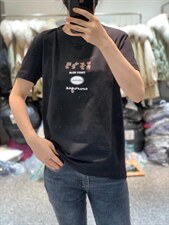 2022新款时尚潮流圆领修身百搭短袖T恤，女装T恤，L·H·X