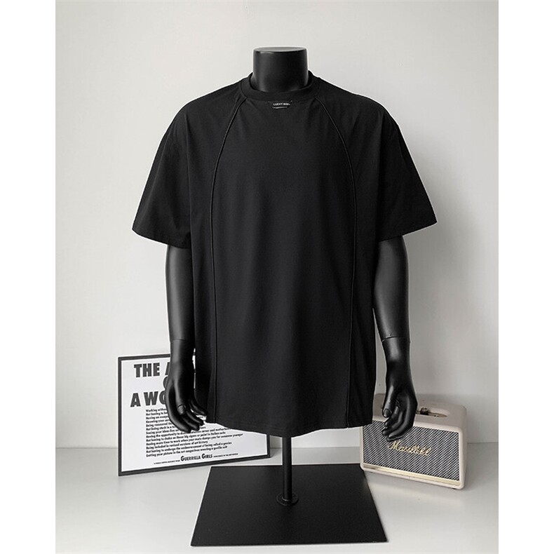 夏季宽松速干短袖设计款衣服反穿个性上衣XZ808B-WH075-特P23,男装T恤,星座808B