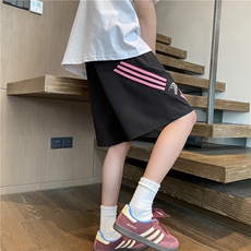 2025夏季新款美式运动条纹宽松冰丝短裤B315-K25790-特p30控58，男装休闲裤，电商B315