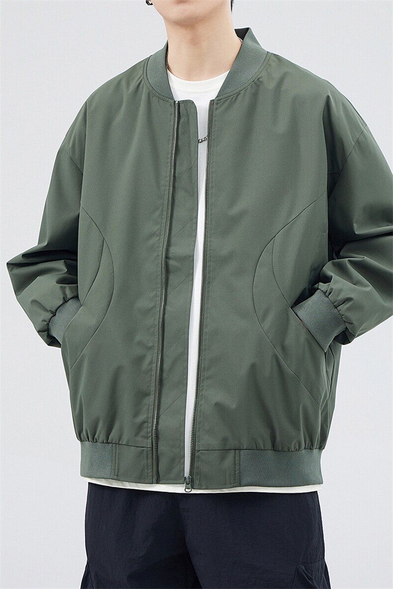 秋季大货户外棒球领夹克男二开冲锋衣外套DSA157B-JK7803-特P50,男装夹克,电商A157B