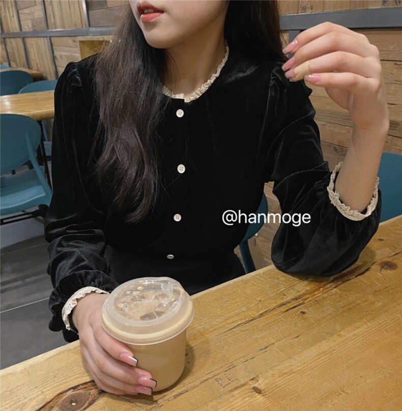秋季新款/丝绒小衫，其它，沫格 HANMOGESHOW