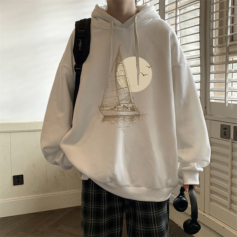 连帽卫衣男大码胖子帽衫大号运动服WY2409-P35,男装卫衣,电商A040