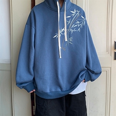 8XL连帽卫衣男大码胖子帽衫大号运动服WY2393-P35，男装卫衣，电商A040