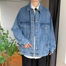 男秋季外套潮牌街头牛仔夹克R001P60，男装夹克，星座1116-2