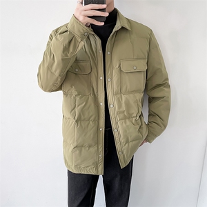 80%标白鸭绒冬装加厚保暖羽绒服日系宽松休闲外套YR8022-P205图片