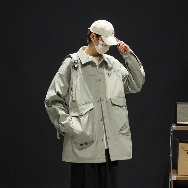 春季现货衬衫领夹克男DSA157B-CS05-特P55,男装夹克,电商A157B