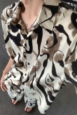 泼墨套装TZ77808特P45衬衫DCS77809特P27DK77810特P18套装控88，男装衬衫，星座227-7