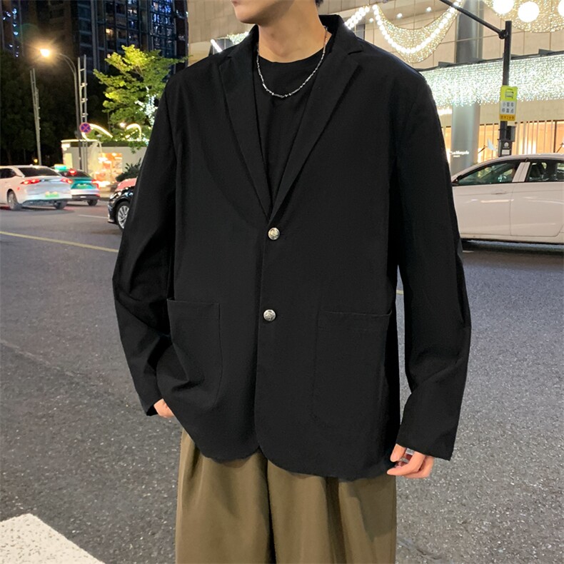 春季新款商务风西装外套男休闲西服男士西服JK02628-P83,男装西服套装,星座308B-2