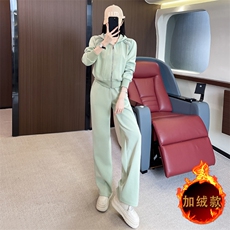 绿色上衣+绿色裤子（加绒款）85261