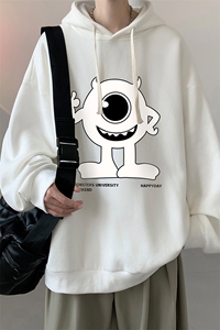 连帽卫衣男大码运动服帽衫外套WY2327-P35 加绒款-P40图片