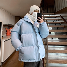 现货抖音得物可供视频冬季三防加厚羽绒棉衣外套面包棉服81127，男装棉衣，电商A486