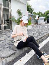 针织五分袖，其它，千百莲