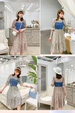 两件套马甲背心连衣裙，女装马夹，雨恋依香